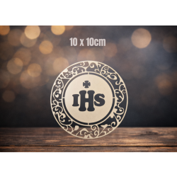 Tabliczka z IHS 10cm, beermata 1,5mm